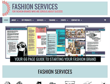 Tablet Screenshot of fashionserviceshongkong.com
